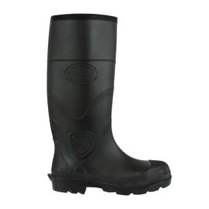 BOTA NEGRA DE PVC DAKOTA